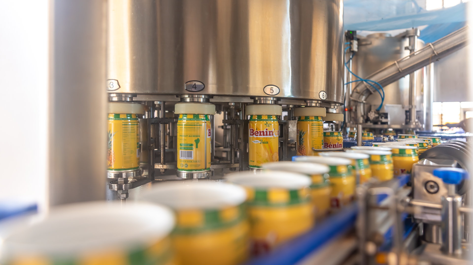 Jus d’ananas BENIN’OR 100% naturel