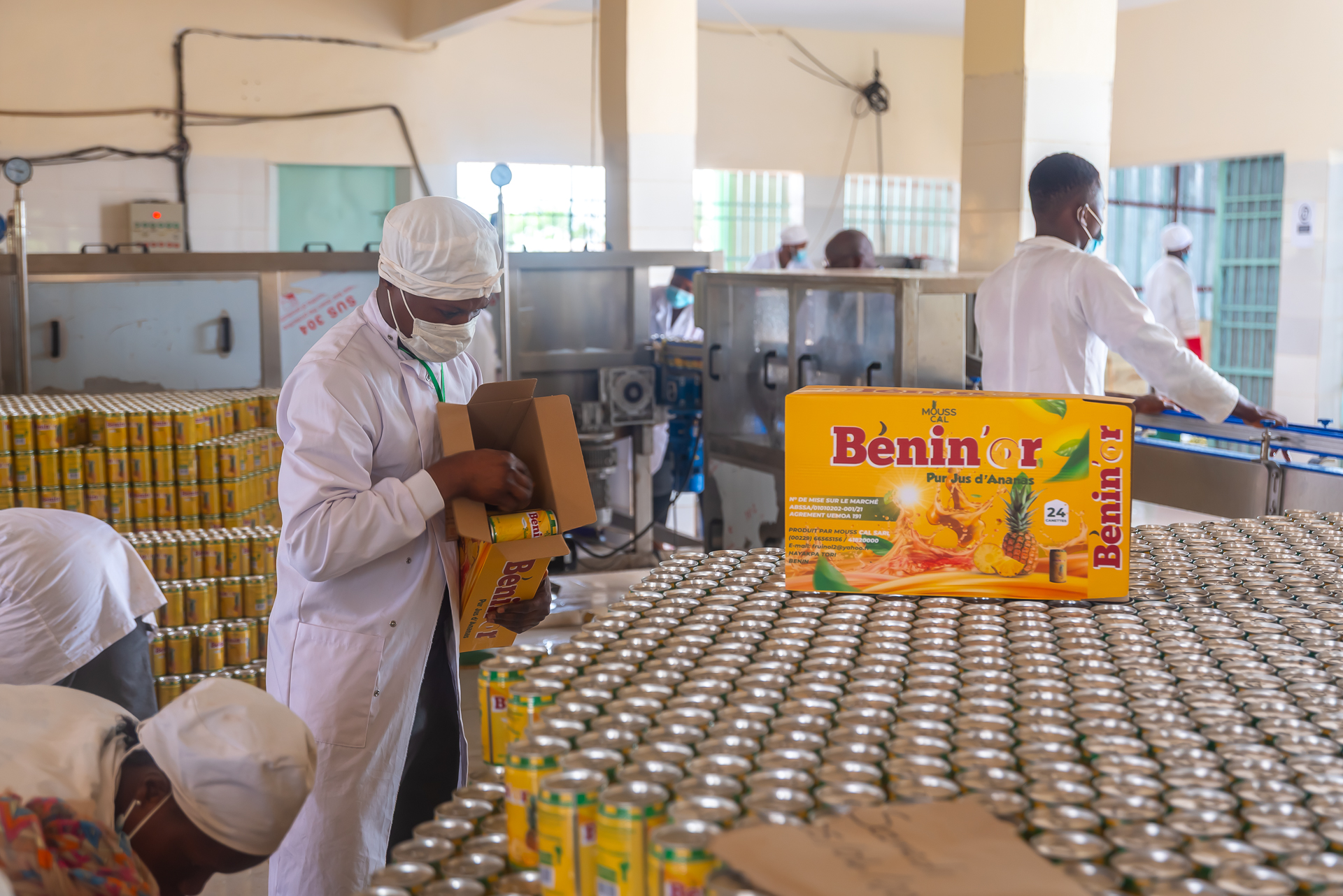Jus d’ananas BENIN’OR 100% naturel