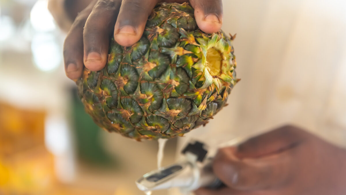 Jus d’ananas BENIN’OR 100% naturel