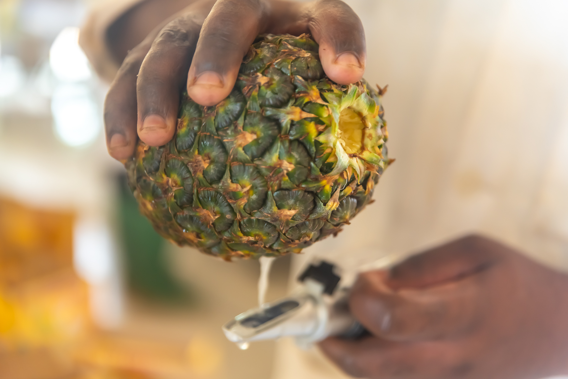 Jus d’ananas BENIN’OR 100% naturel